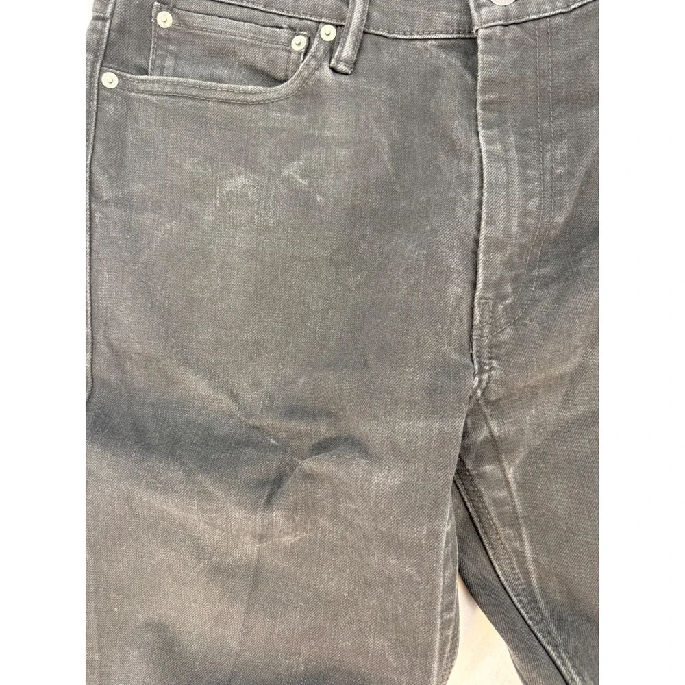 Levi 511 Slim Fit Jeans W38 L32 Black Denim Retro Grunge Streetwear